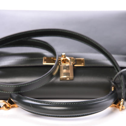 Hermes Box Kelly Sellier 28 Vert Fonce 23 of 49