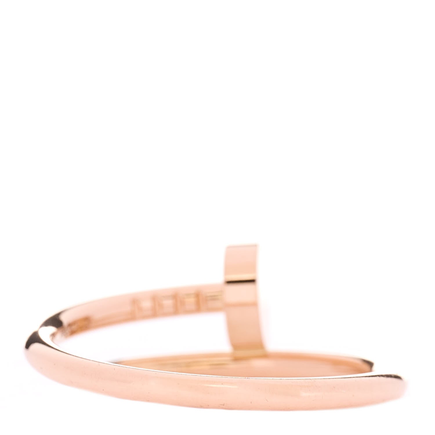 Cartier 18K Pink Gold Small Juste Un Clou Ring 52 6 3 of 6