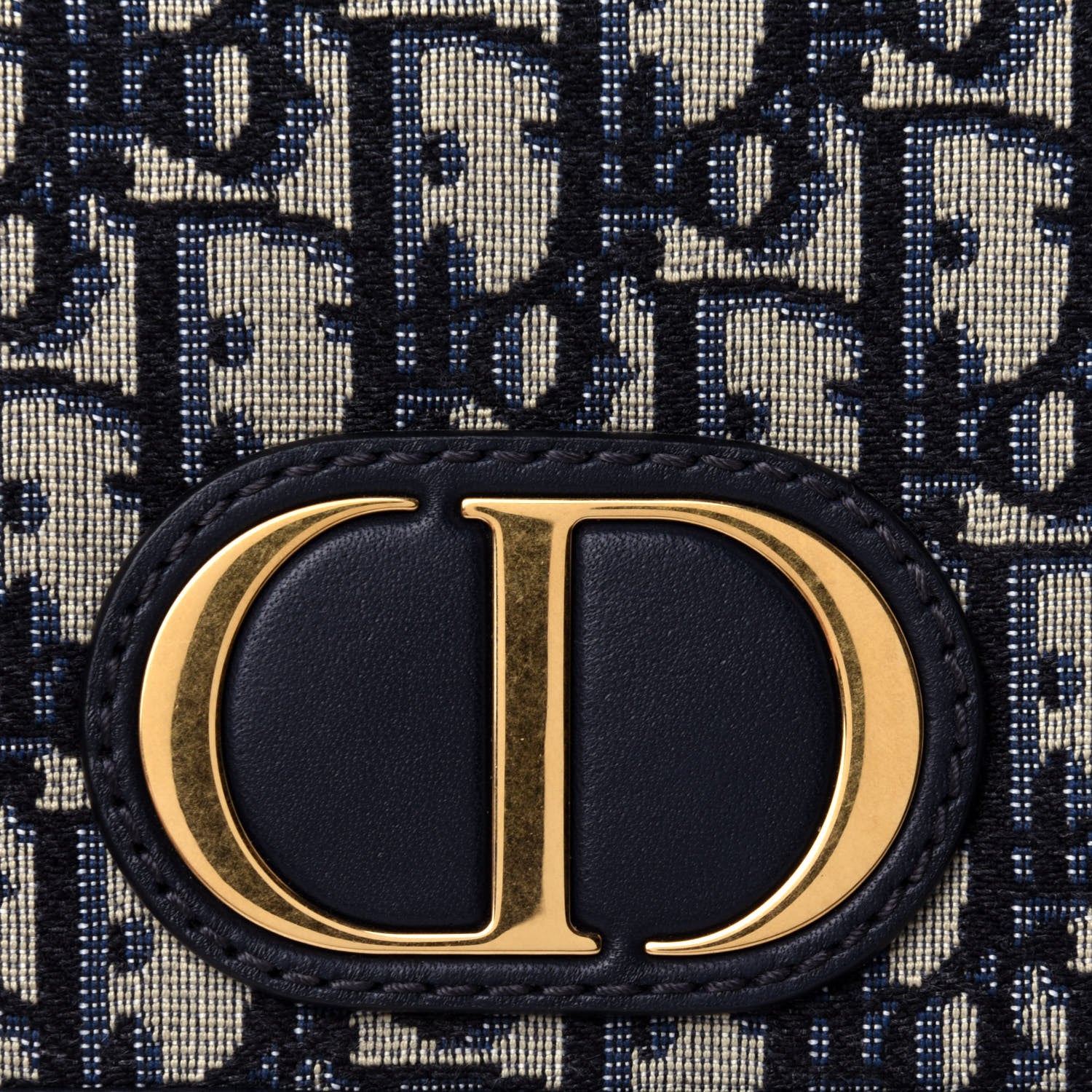 Christian Dior Oblique 30 Montaigne 2-In-1 Pouch Blue 5 of 5