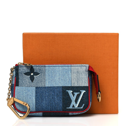 Louis Vuitton Denim Micro Pochette Accessories Denim Rouge 10 of 10