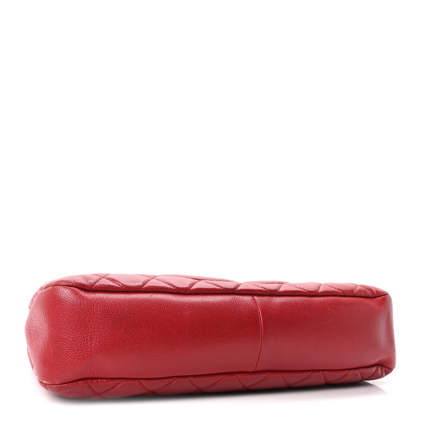 Caviar Quilted Timeless CC Soft Tote Red Red