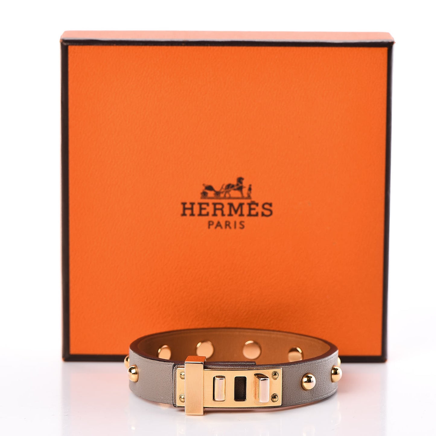 Swift Mini Dog Clous Ronds Bracelet T2 Gris Asphalte