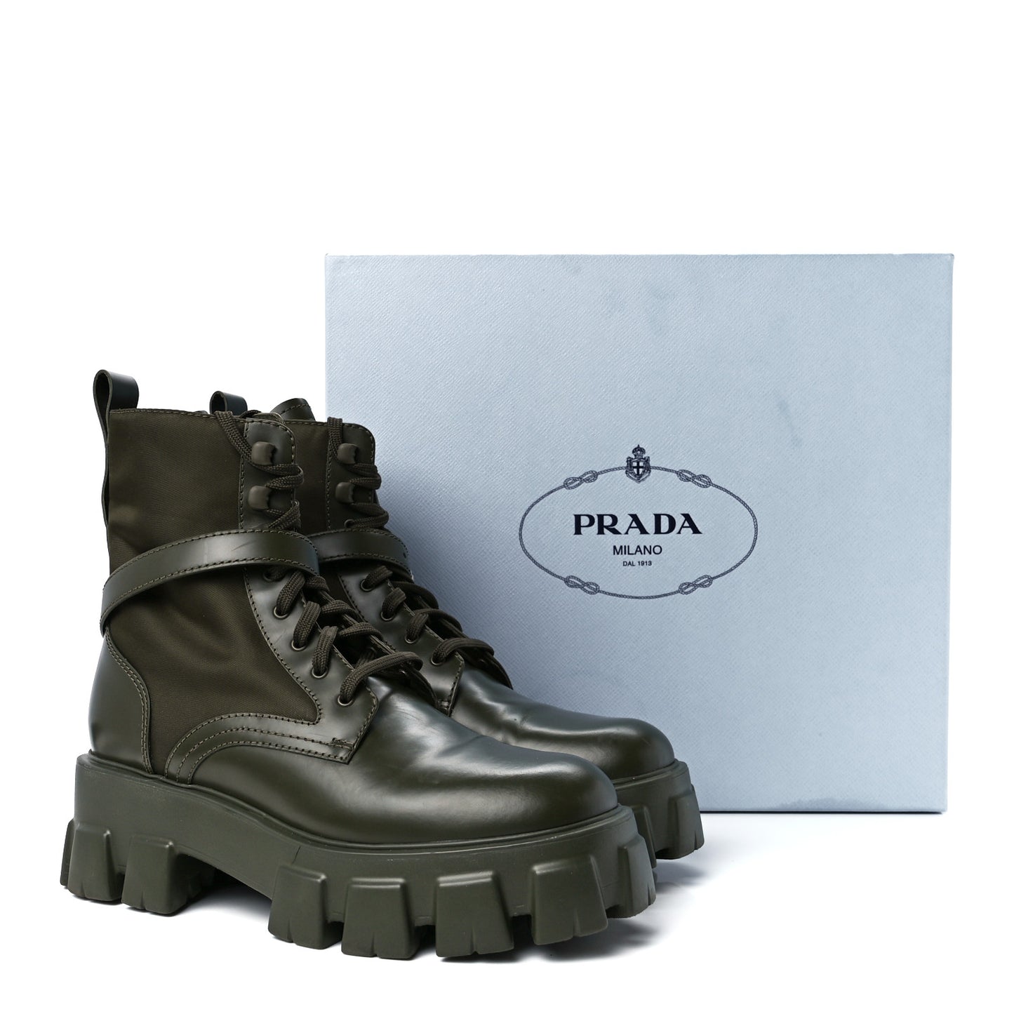 Spazzolato Rois Re-Nylon Metal Triangle Logo Monolith Pouch Pocket 55mm Boots 39.5 Militare