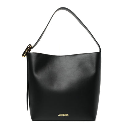 Jacquemus Calfskin Le Regalo Shoulder Bag Black 1 of 9
