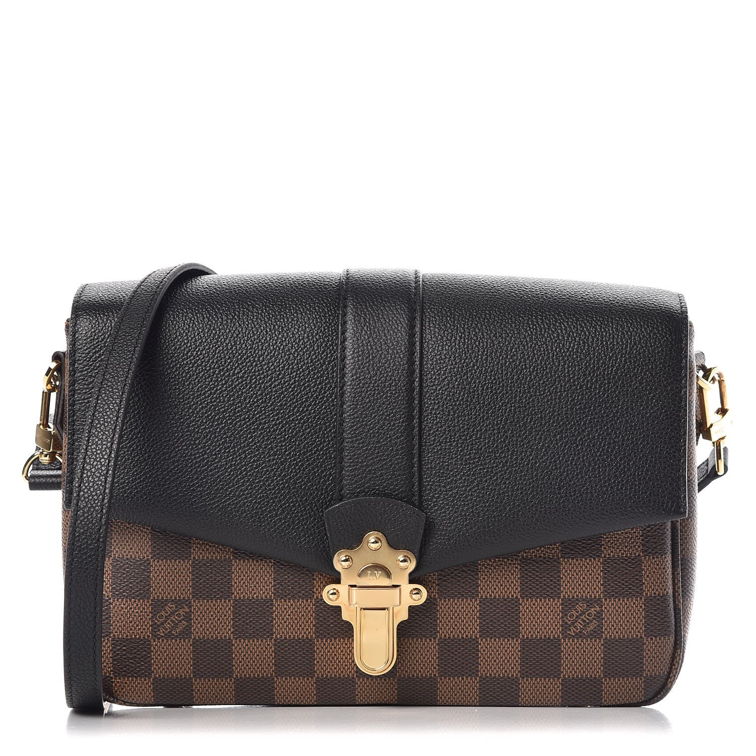 Louis Vuitton Damier Ebene Clapton Black 1 of 9