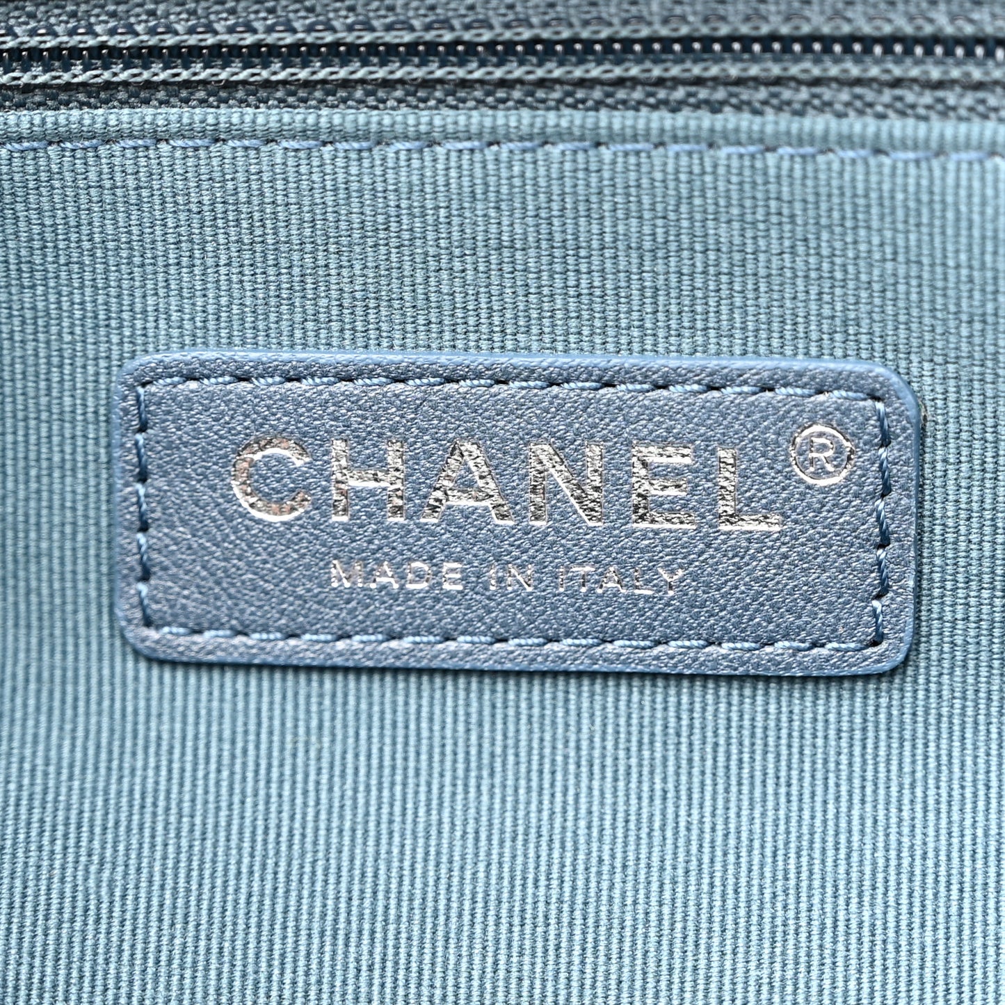Denim Small Deauville Tote Light Blue