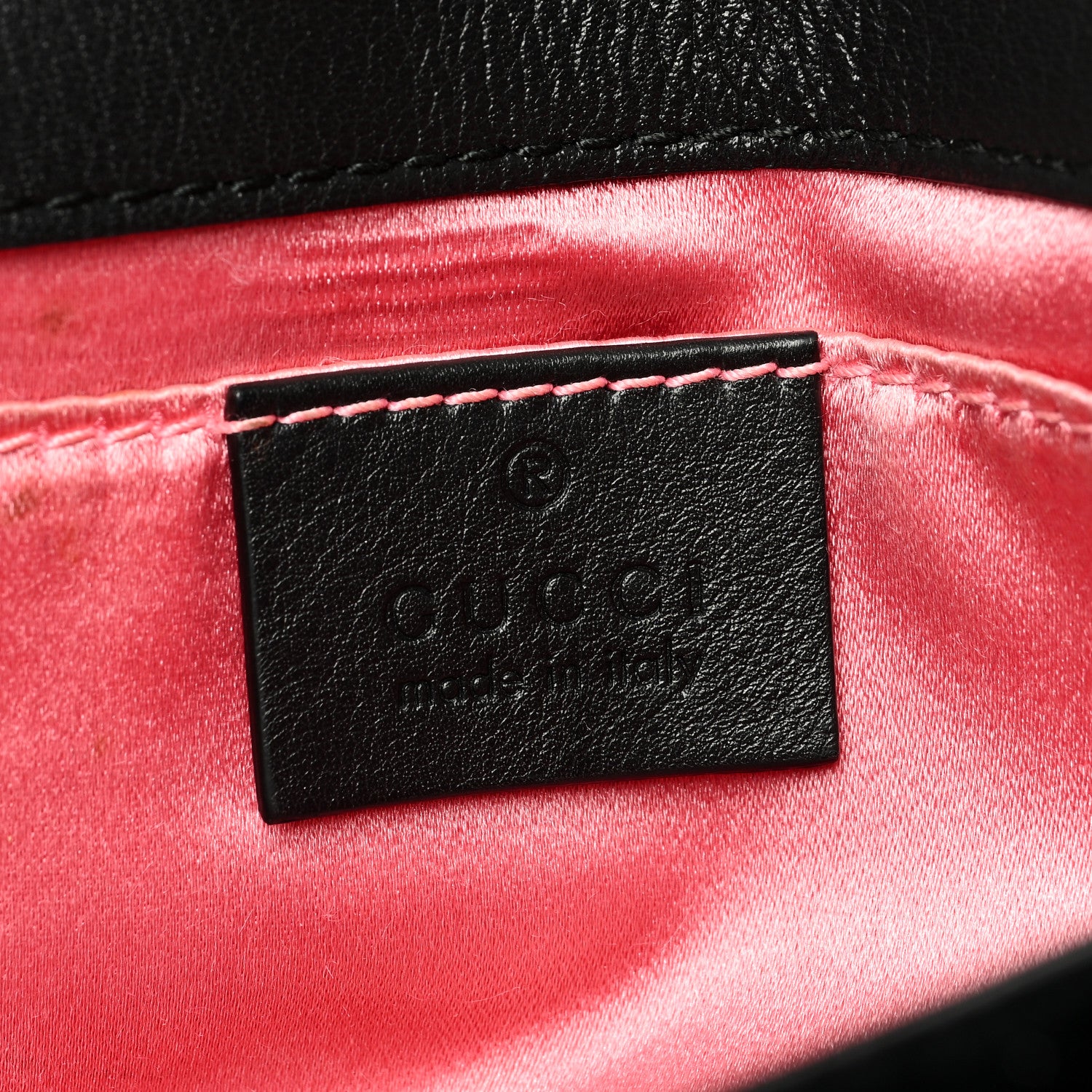 Gucci Velvet Matelasse Mini GG Marmont Shoulder Bag Black 6 of 11