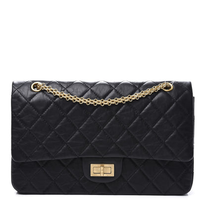 Chanel Aged Calfskin Quilted 2.55 Reissue 227 Flap Black 1 of 9