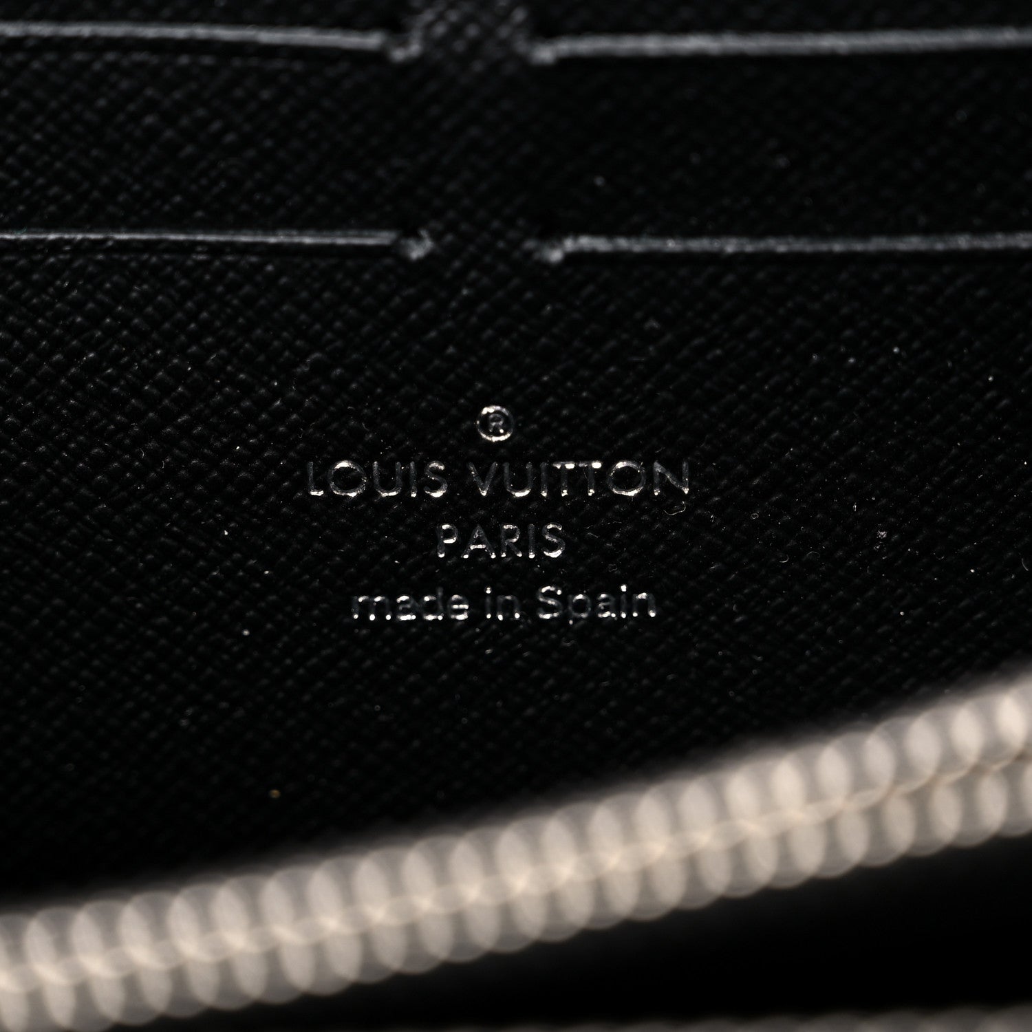 Louis Vuitton Epi Zippy Wallet Black 6 of 12