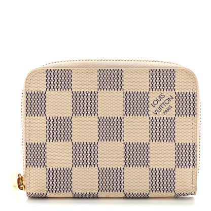 Louis Vuitton Damier Azur Zippy Coin Purse 1 of 7