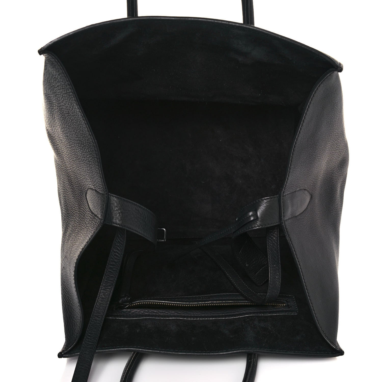 Celine Supple Calfskin Medium Phantom Luggage Black 5 of 12
