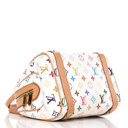 Louis Vuitton Monogram Multicolor Priscilla White 4 of 13