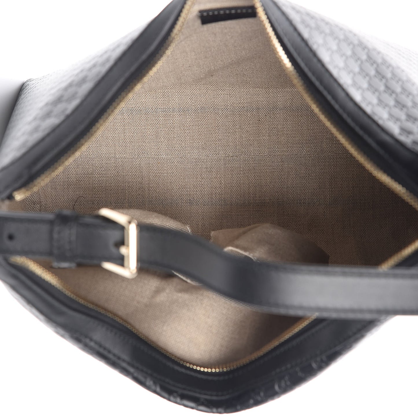 Soft Microguccissima Margaux Shoulder Bag Black