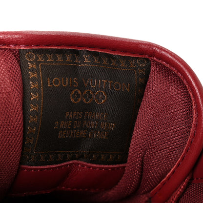 Louis Vuitton Lambskin Vachetta Mens LV Buttersoft Sneakers 10 Bordeaux 11 of 11