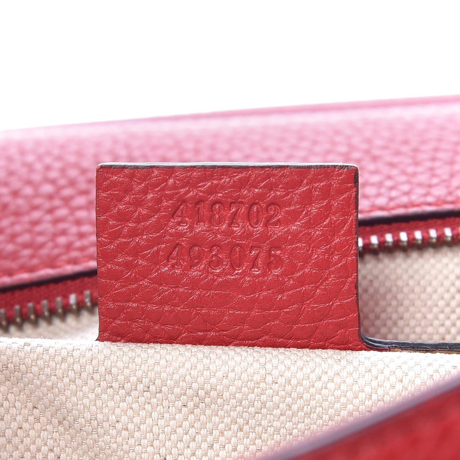Gucci Calfskin Medium GG Marmont Top Handle Bag Vulcanic Red 7 of 12