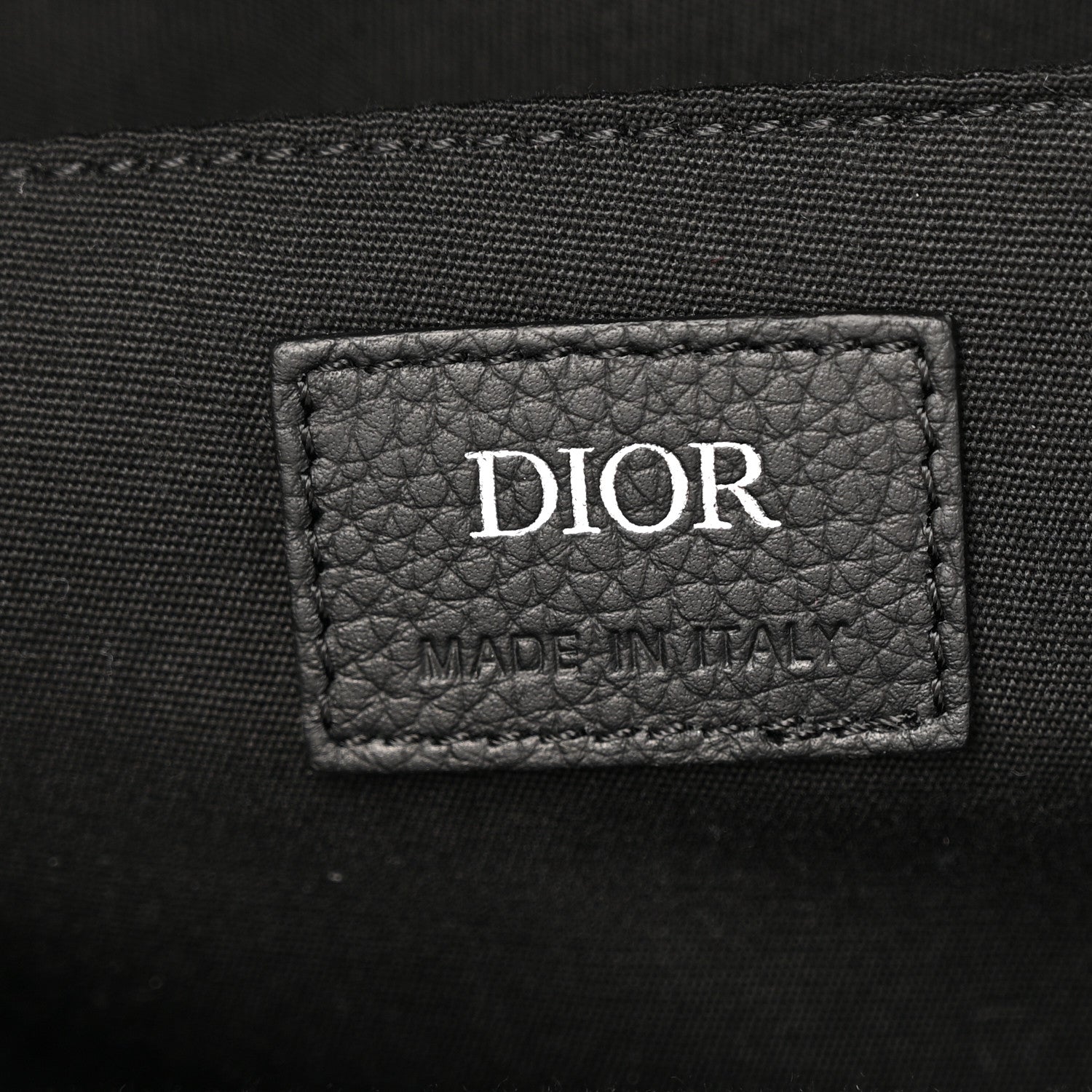 Christian Dior Oblique Calfskin Rider Backpack Beige Black 6 of 15