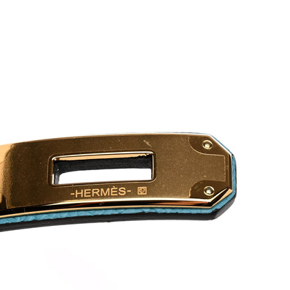 Hermes Epsom Kelly Belt Celeste 5 of 7