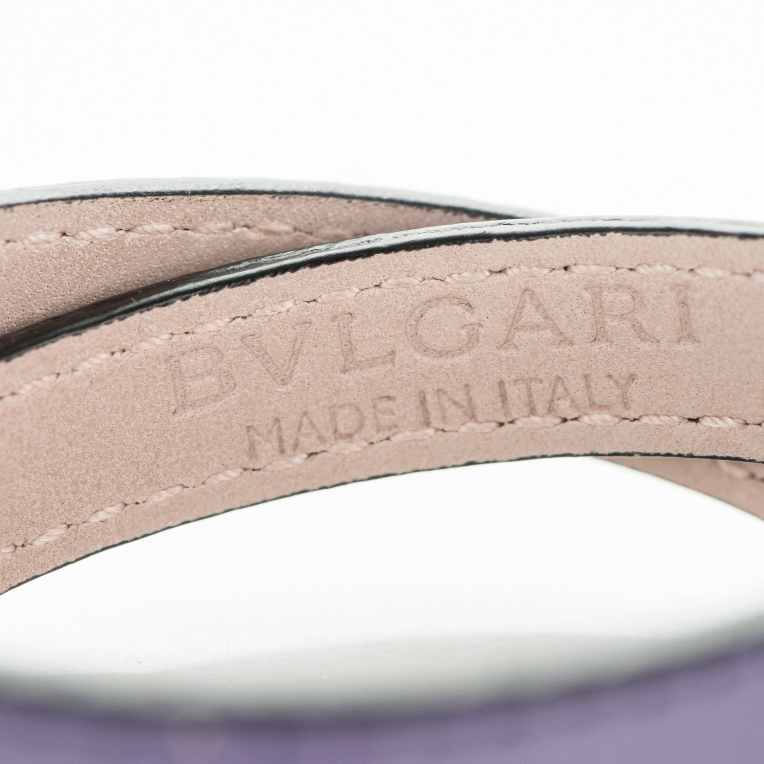 Bulgari Lambskin Serpenti Forever Double Coil Bracelet S 4 of 5