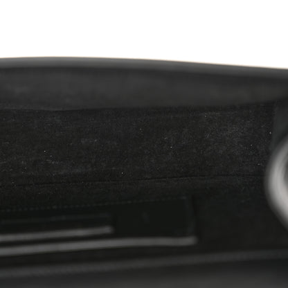 Saint Laurent Smooth Calfskin Medium Classic Monogram Kate Tassel Satchel Black 14 of 17