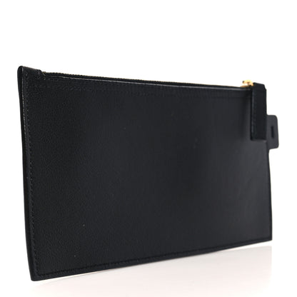 Saint Laurent Calfskin North-South Shopping Tote Pouch Black 3 of 5