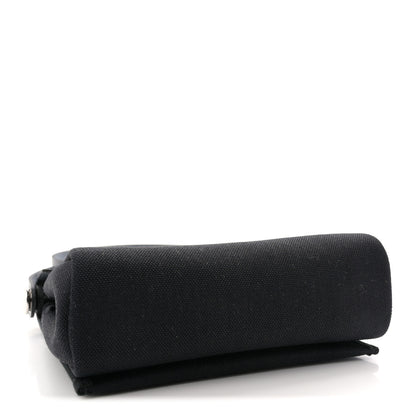 Hermes Military Toile Vache Hunter Herbag Zip Retourne 20 Black 4 of 11