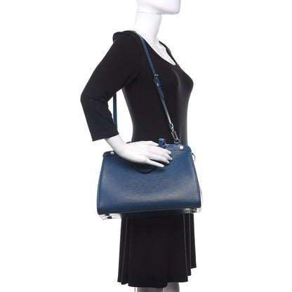 Louis Vuitton Epi Brea MM Saphir 2 of 11
