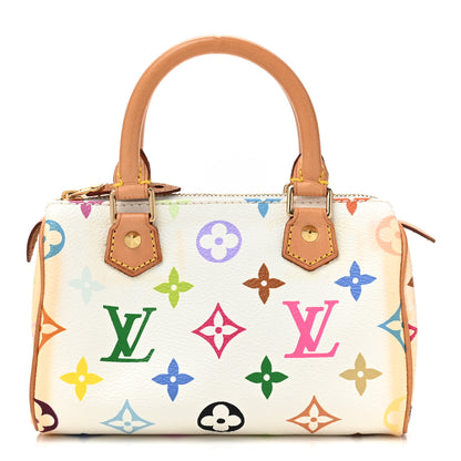 Louis Vuitton Monogram Multicolor Mini Sac HL Speedy White 1 of 11