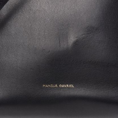 Mansur Gavriel Calfskin Mini Bucket Bag Black Flamma 12 of 13
