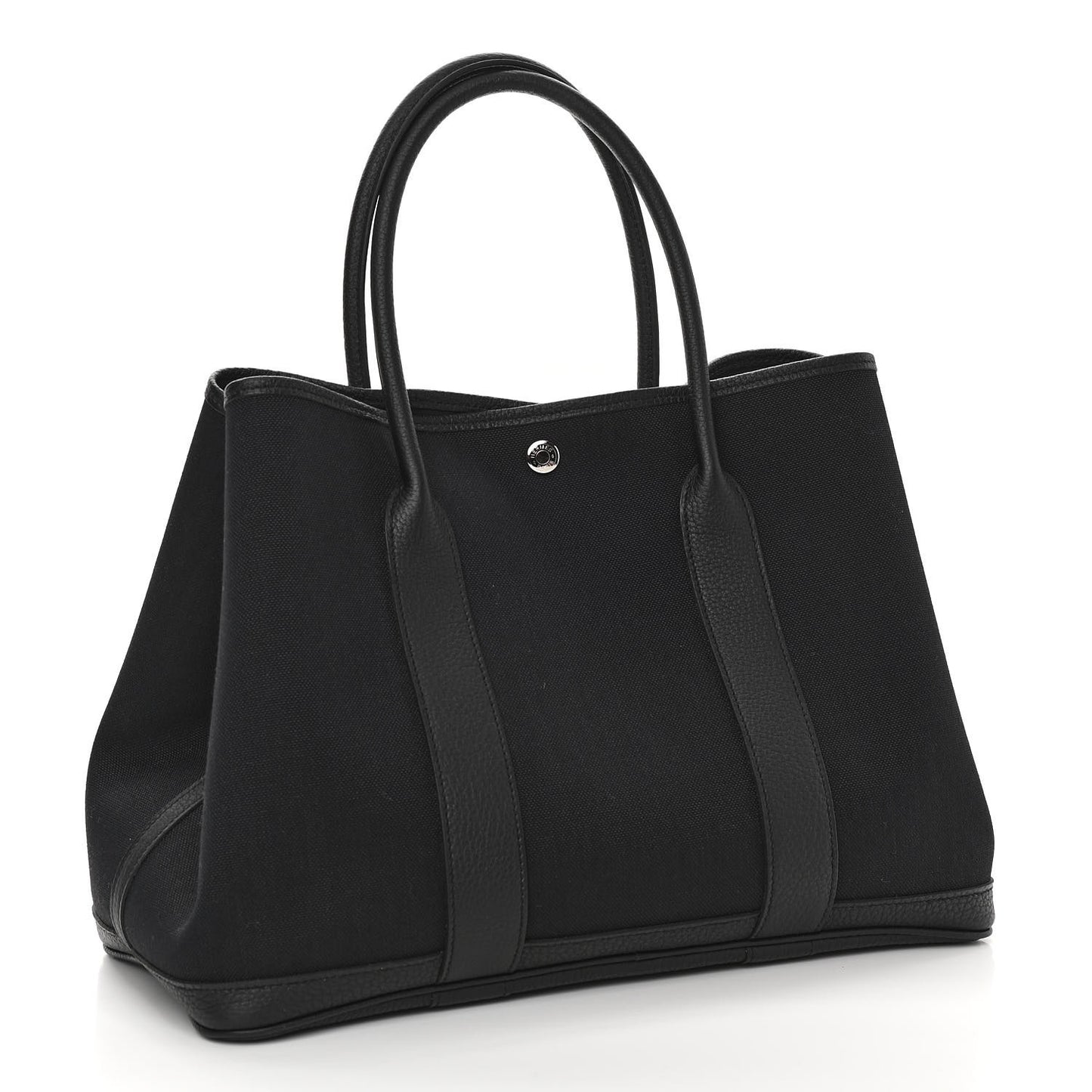 Toile Negonda Garden Party Tote 36 MM Bleu Marine Black