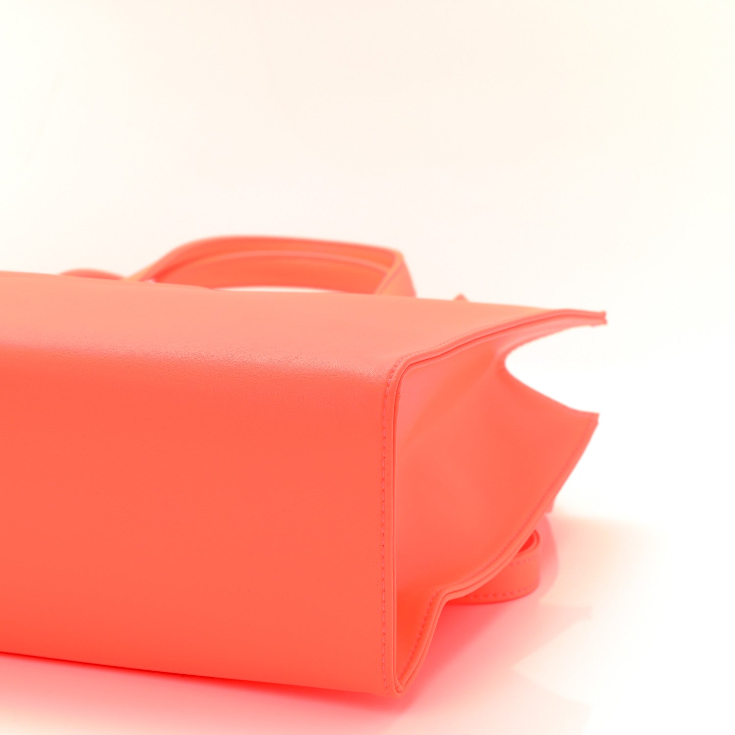Telfar Vegan Leather Medium Shopping Bag Hazard 10 of 10