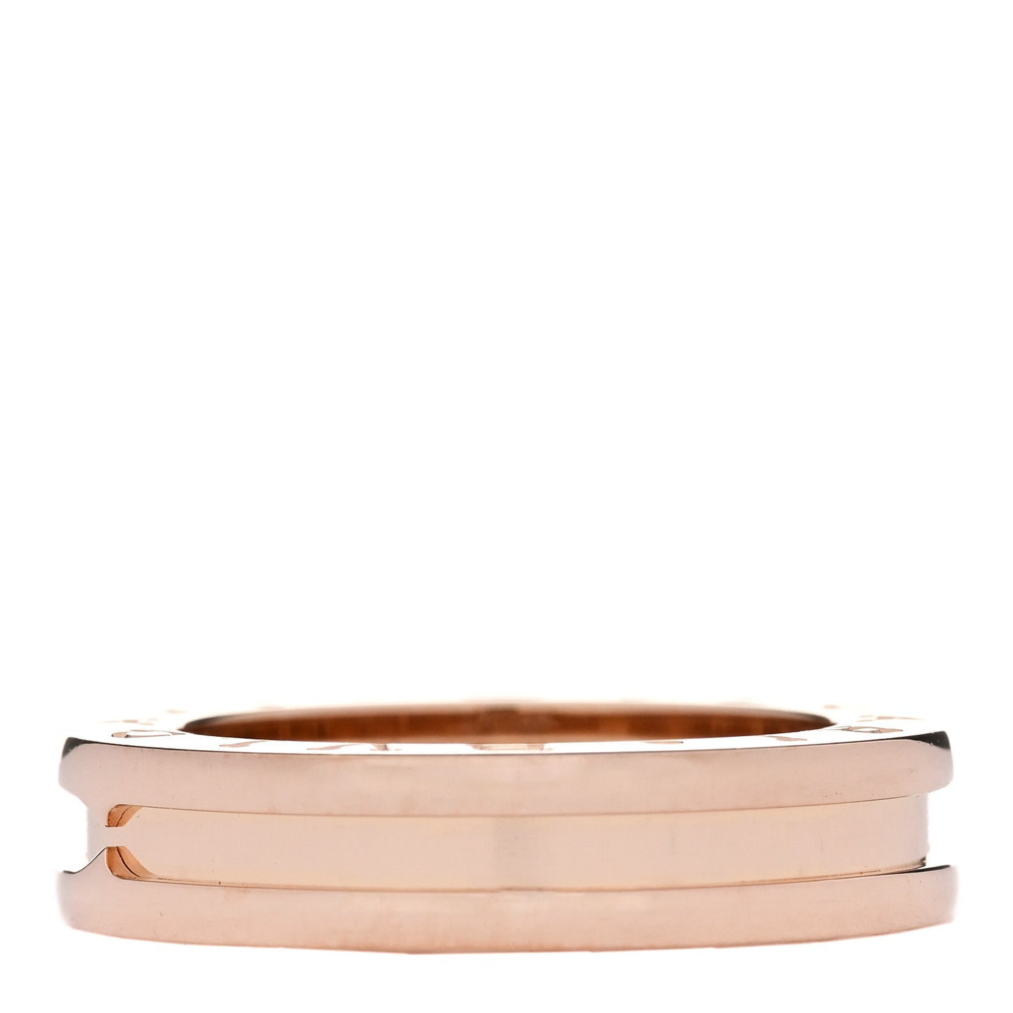 18K Rose Gold B.Zero1 One-Band Ring 49 5