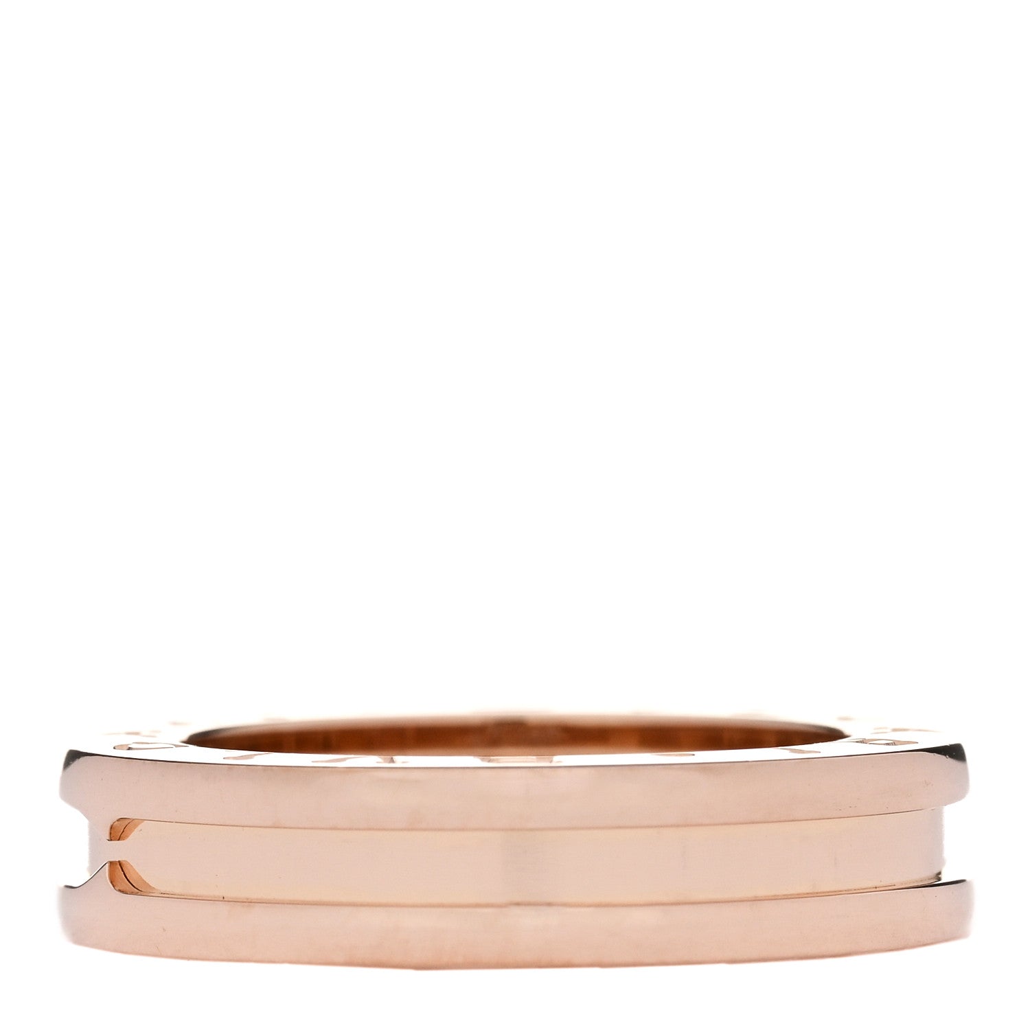 Bulgari 18K Rose Gold B.Zero1 One-Band Ring 49 5 3 of 5