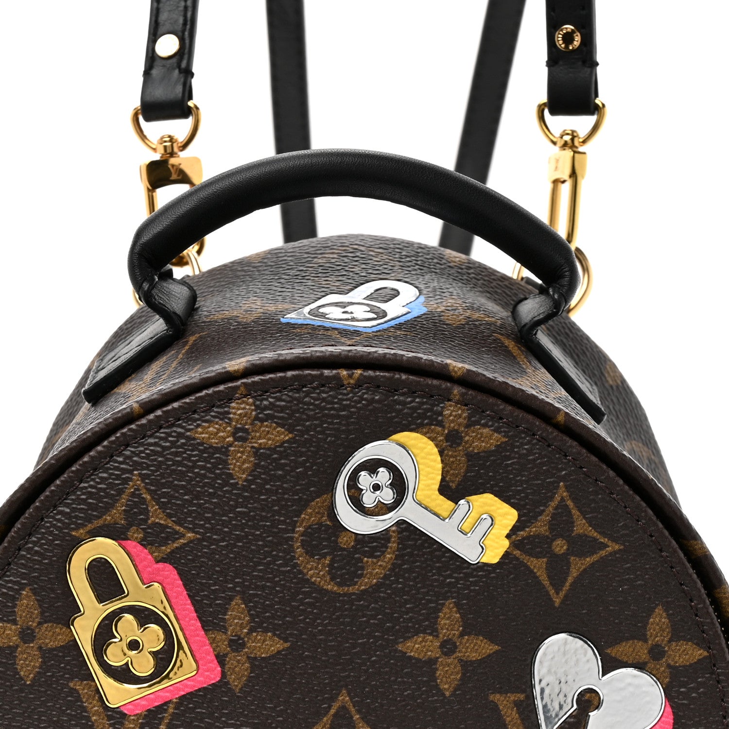 Louis Vuitton Monogram Love Lock Palm Springs Backpack Mini 7 of 9