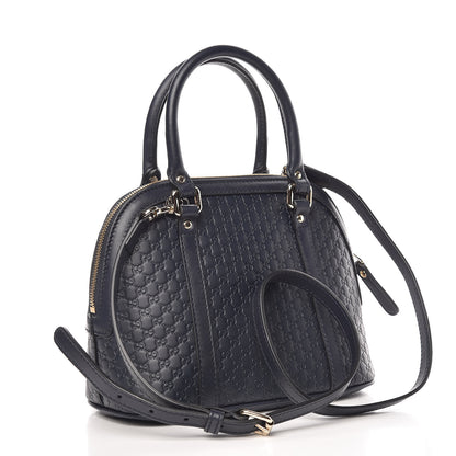 Gucci Soft Microguccissima Mini Dome Bag Blue 3 of 9