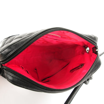 Chanel Calfskin Cambon Medium Messenger Black White 5 of 7