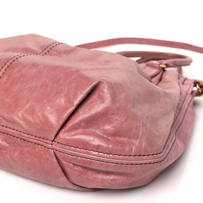 Miu Miu Vitello Shine Shopping Tote Loto 9 of 9