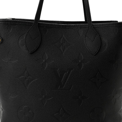 Louis Vuitton Empreinte Monogram Giant Neverfull MM Black 8 of 10