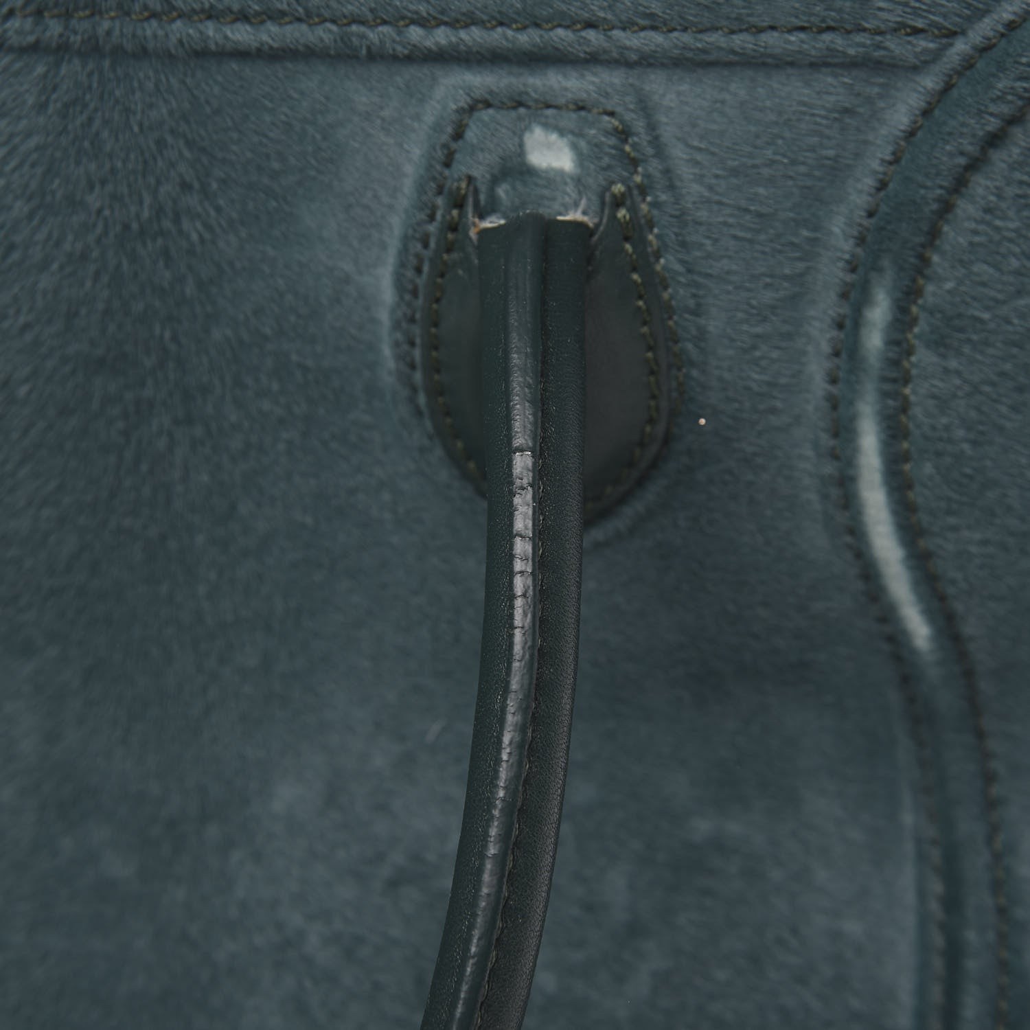 Celine Pony Hair Small Phantom Luggage Jade 21 of 24
