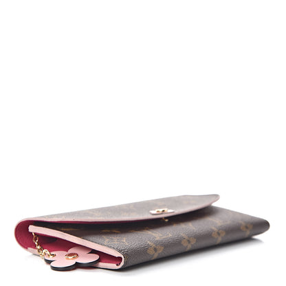 Louis Vuitton Monogram Bloom Flower Emilie Wallet 4 of 7