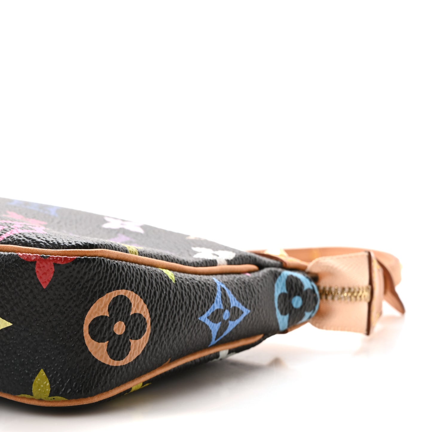 Monogram Multicolor Pochette Accessories Black