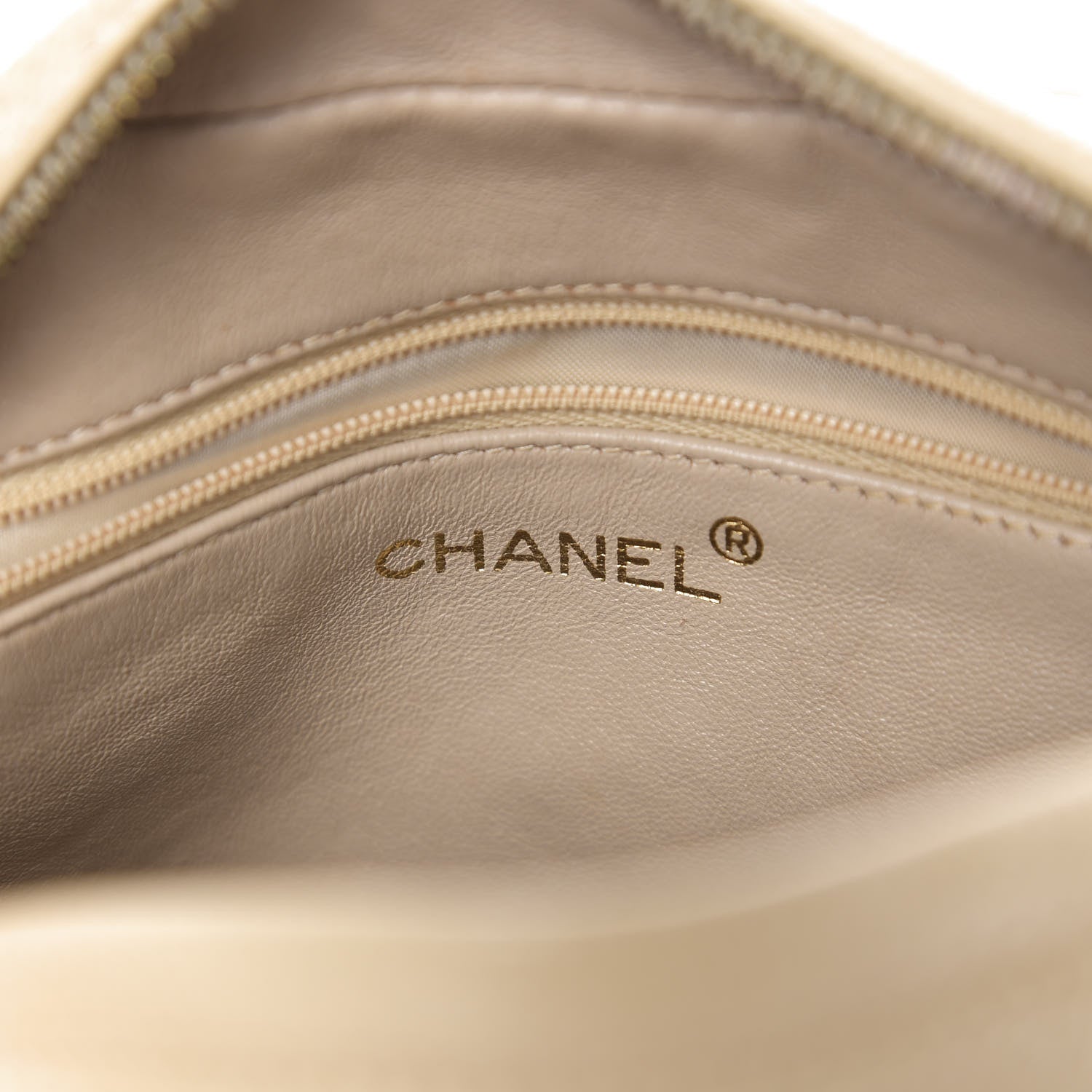Chanel Caviar Quilted Camera Case Beige Clair 6 of 12