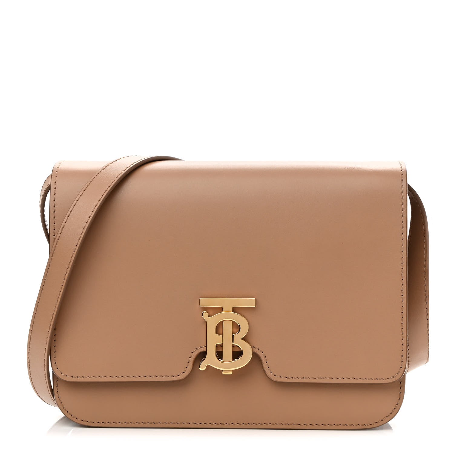 Burberry Calfskin Medium TB Bag Brown 1 of 8