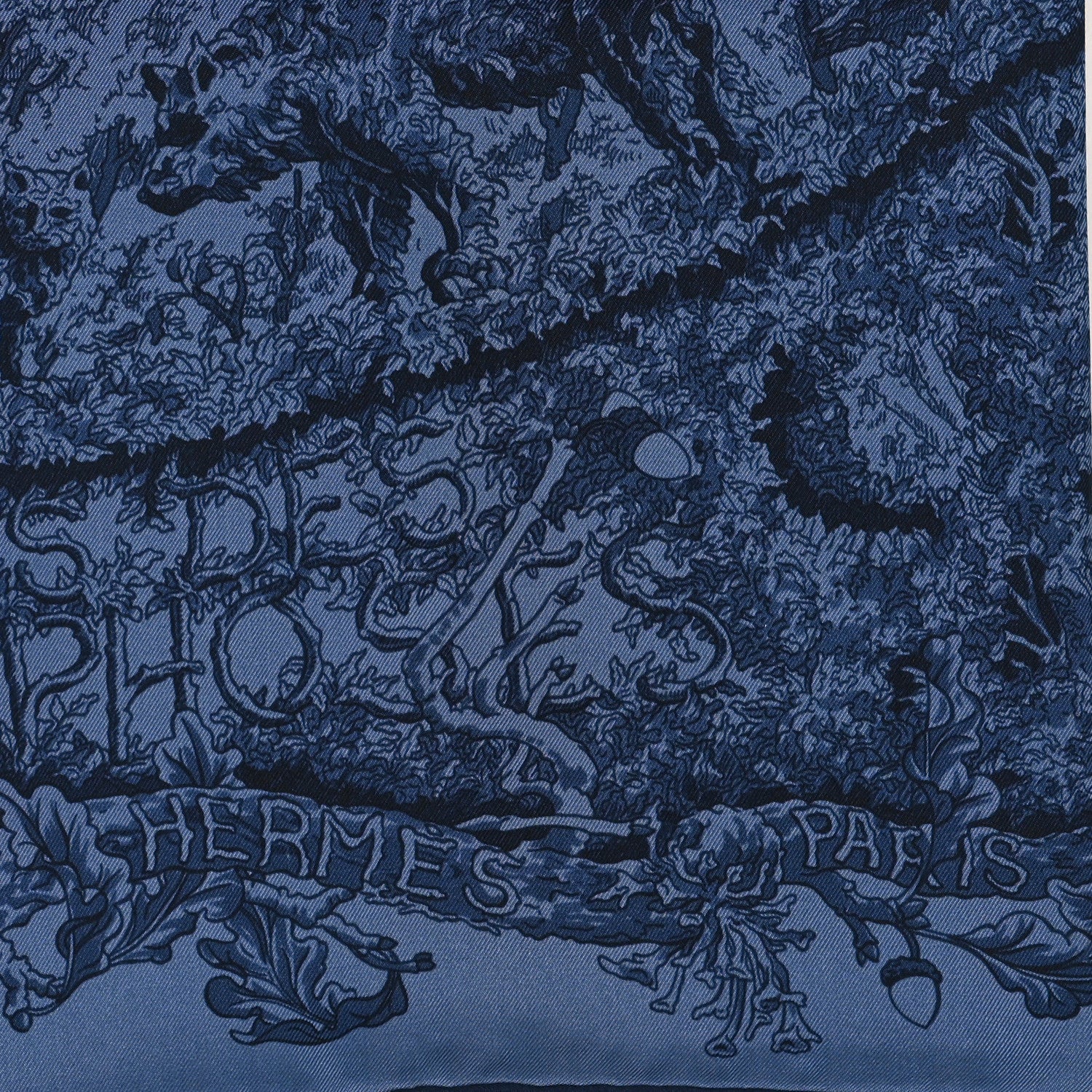 Hermes Silk Jardins Des Metamorphoses Scarf 90 2 of 3