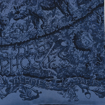 Hermes Silk Jardins Des Metamorphoses Scarf 90 2 of 3