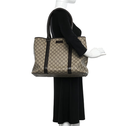 Gucci GG Plus Monogram Medium Joy Tote Dark Brown 2 of 12