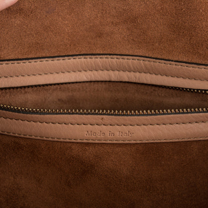 Celine Supple Calfskin Medium Phantom Luggage Flesh 7 of 9