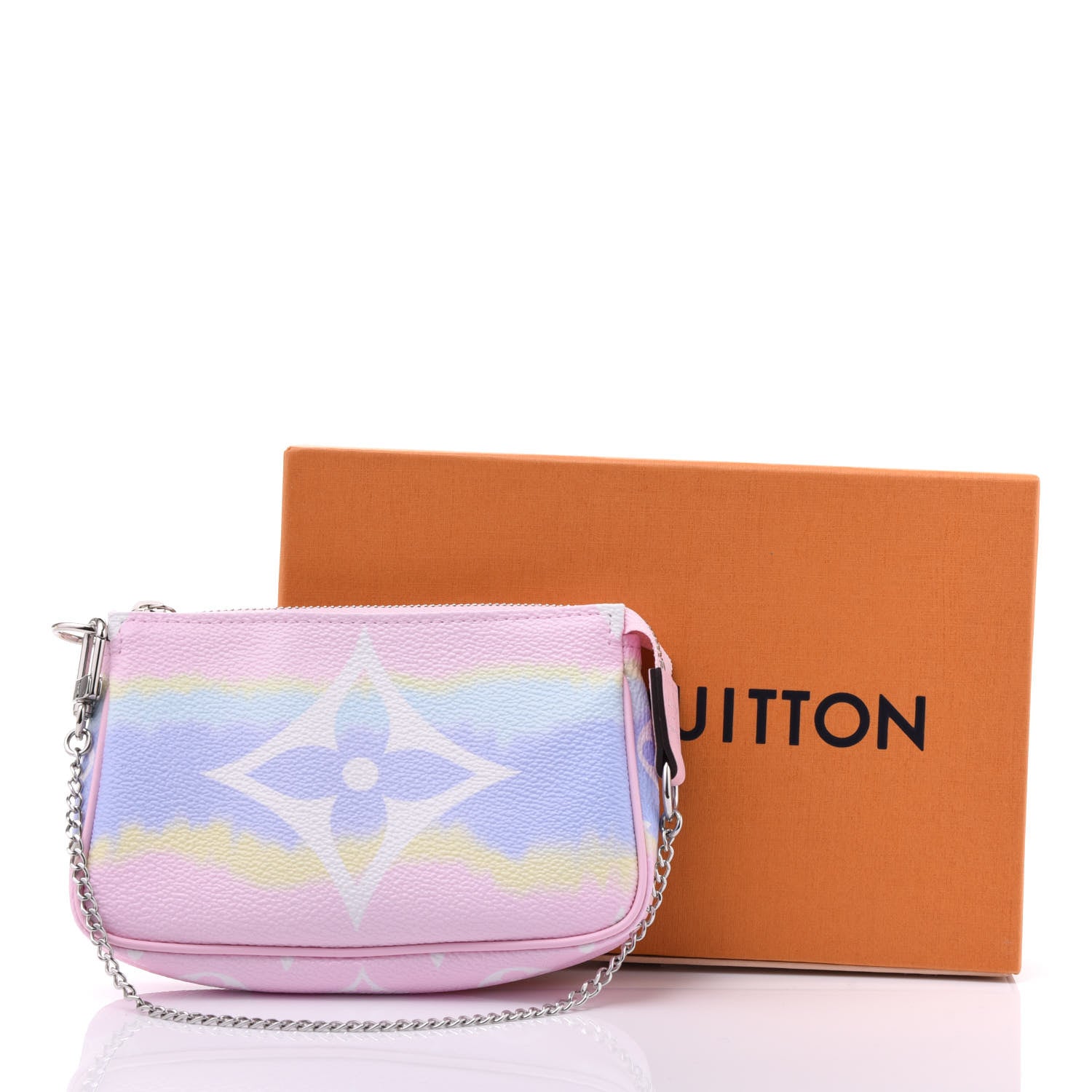 Louis Vuitton Monogram Escale Mini Pochette Accessories Pastel 10 of 10