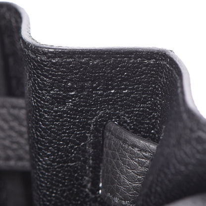 Hermes Togo Kelly Retourne 32 Black 9 of 38