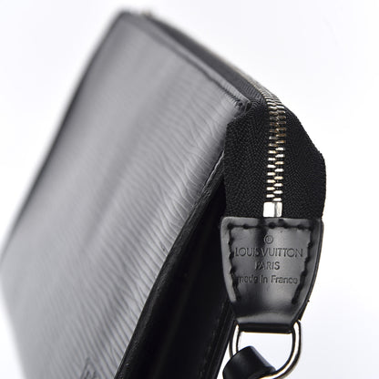 Louis Vuitton Epi Pochette Accessories 24 Black 7 of 8