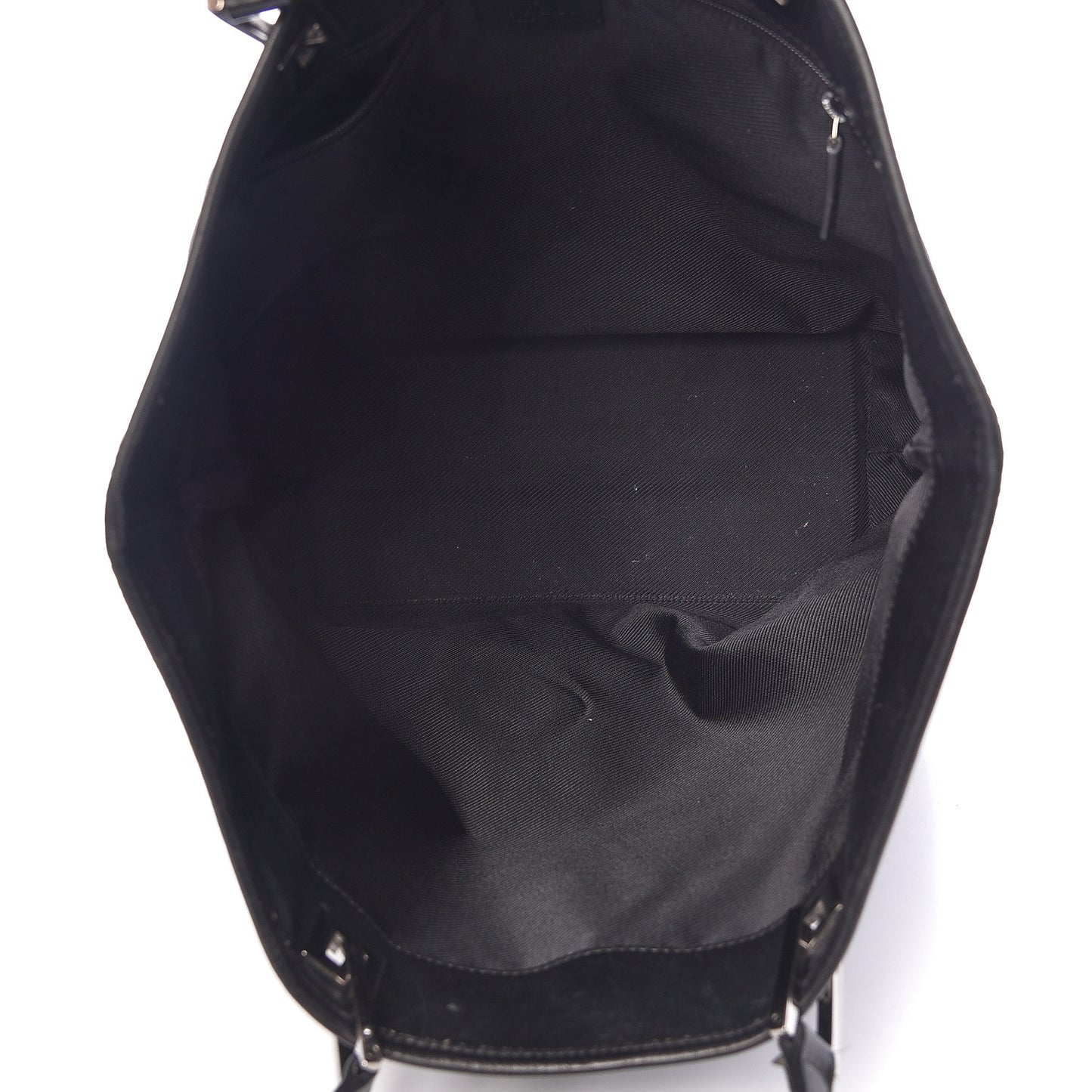 Monogram Bucket Tote Black